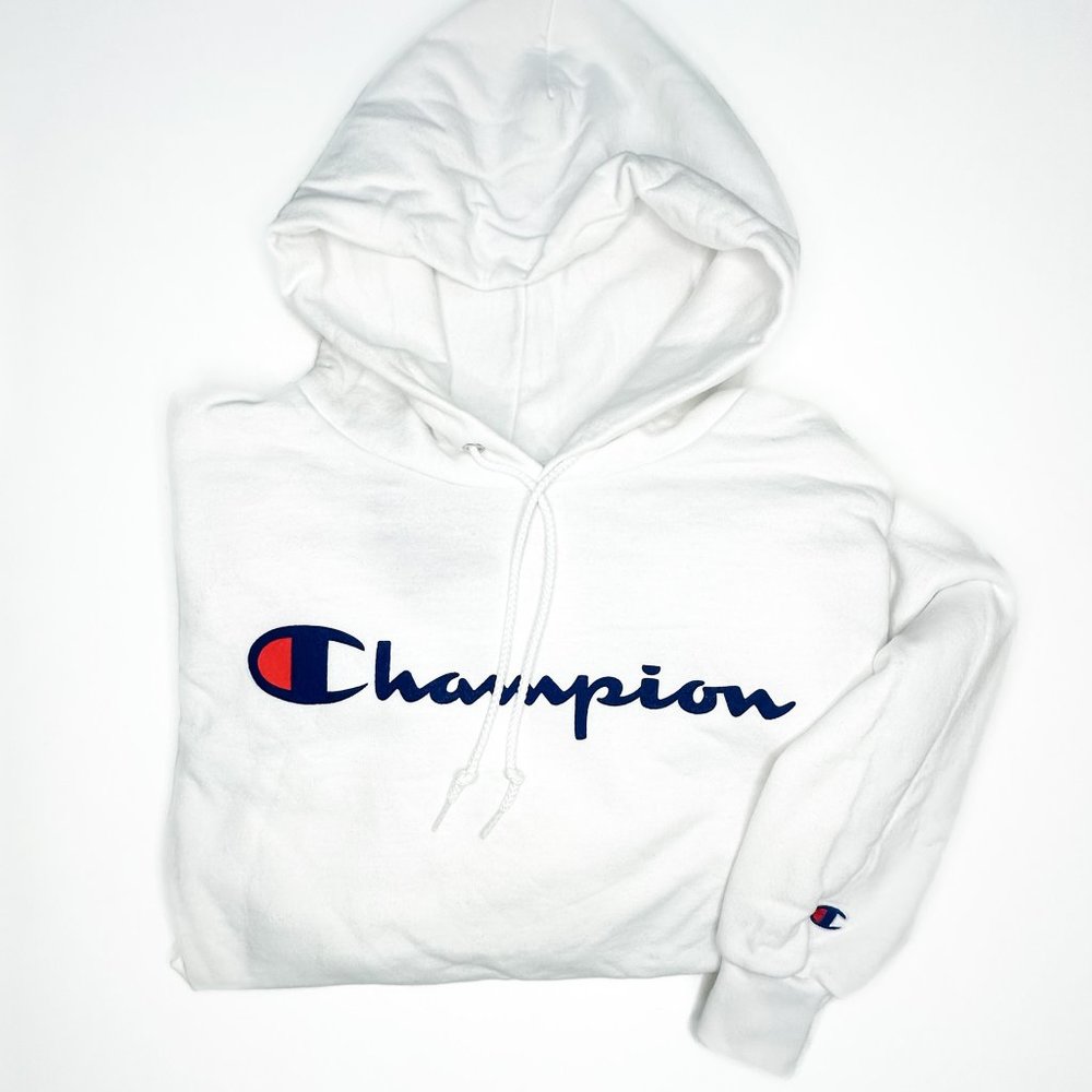 White Champion Hoodie NWT